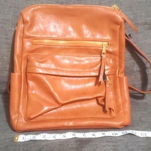 Brown Backpack Purse